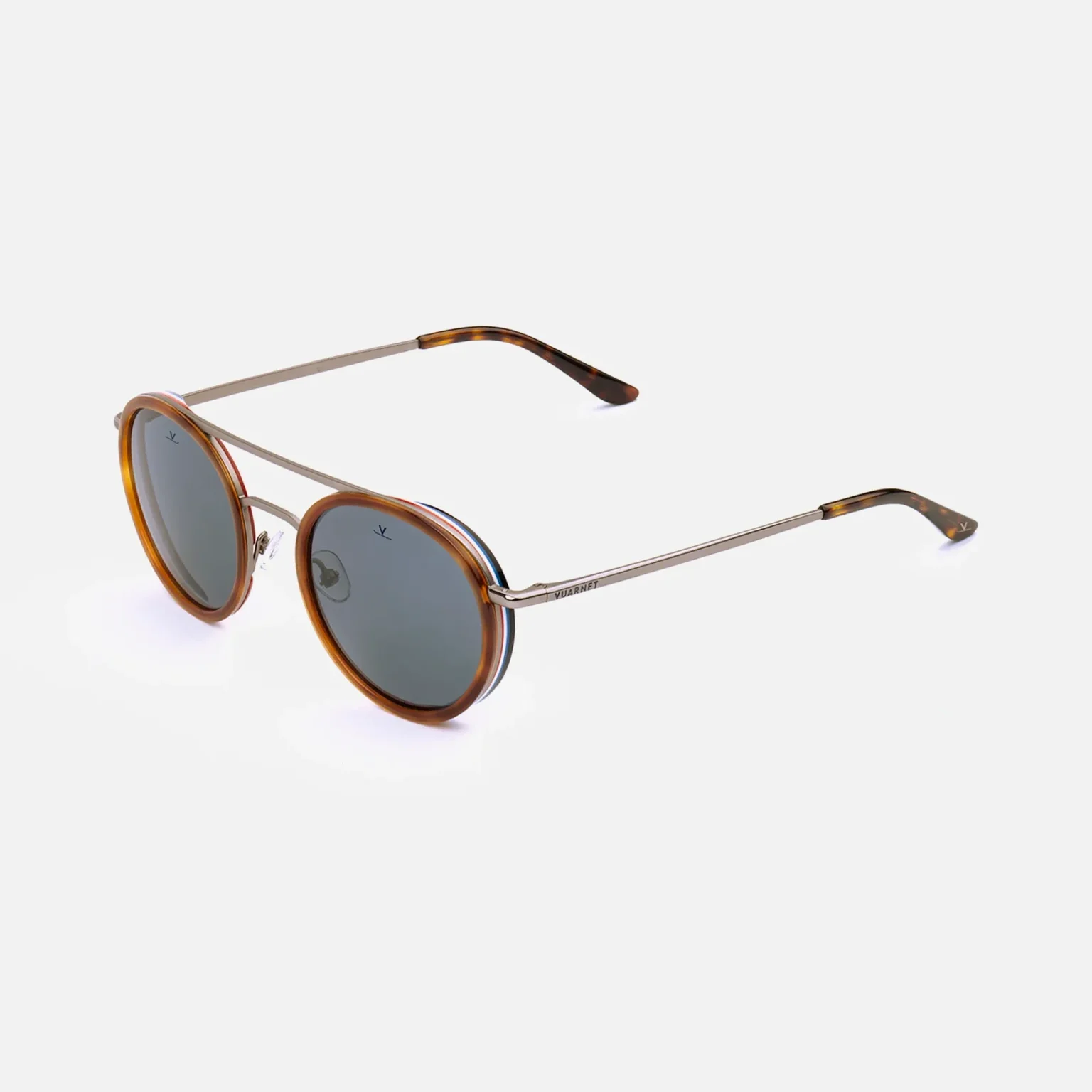 Vuarnet - VL2105 1 - Edge Round Tortoise - Flag Blue Polar - 01